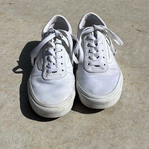 Old Skool Vans White